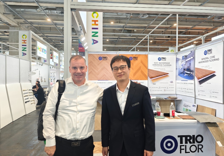 Trioflor successfully debuted at Batimat 2024 in Paris, showcasing a variety of innovative flooring solutions