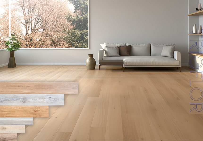 The perfect balance of beauty and practicality| SPC Solid Wood Textured Flooring